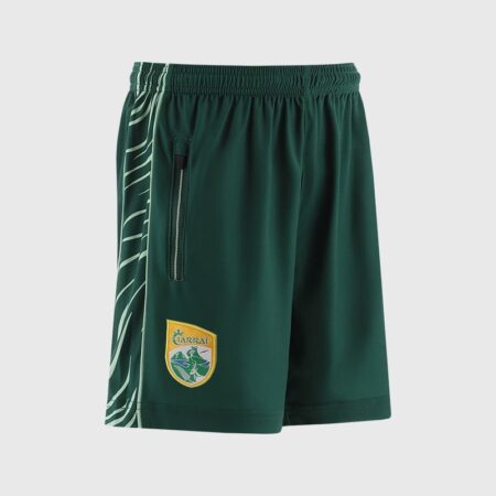 2025/05/1000031208.jpg Kerry GAA Kids' Electro Training Shorts Bottle / Green / White
