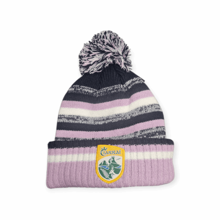 2025/10/1000038020-1.png Kerry Kids' Hydra Bobble Hat Marine / Pink