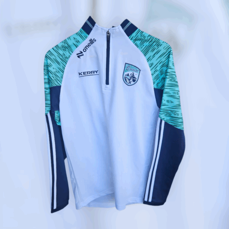League 2026 Half Zip White