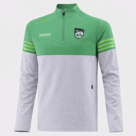 Championship 26 Half Zip Green/Grey/Lime