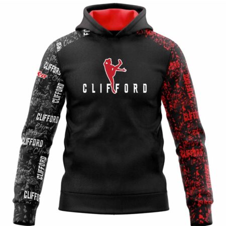Clifford Hoodie - Black / Red