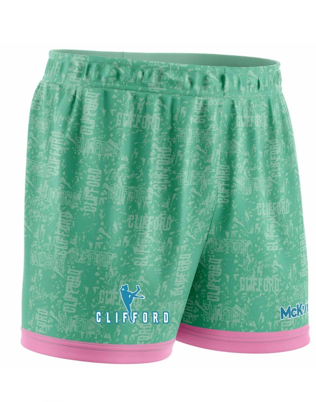 Clifford Shorts – Mint/Pink